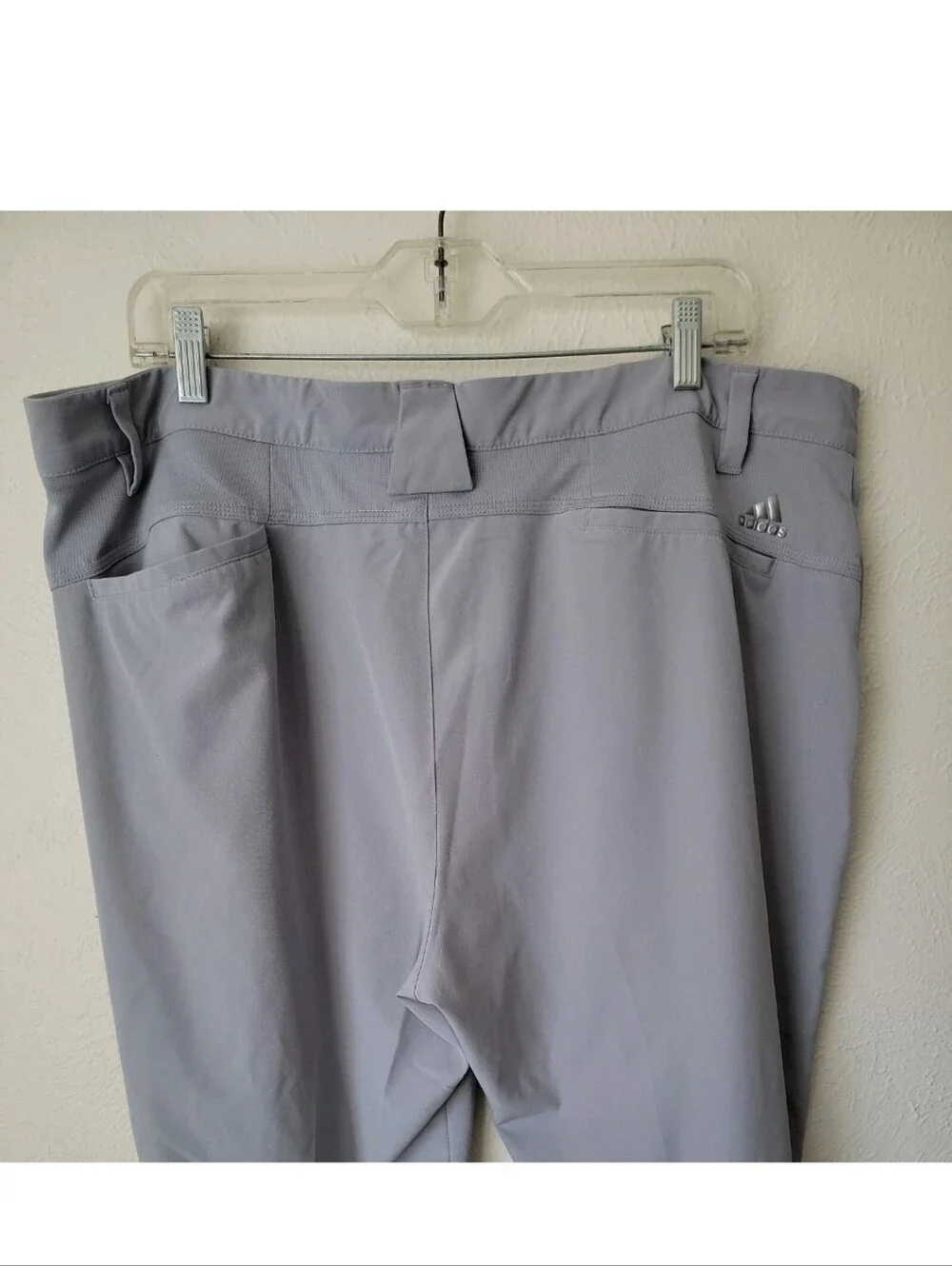 adidas Men's Light Gray Golf Pants